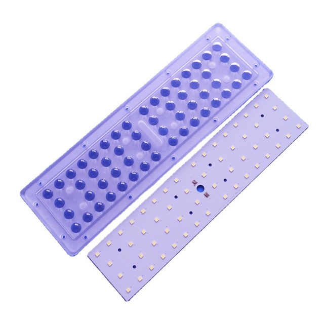 56-in-One 60x90 Optical SMD LED Lens 50W PCB 3030 Module for Outdoor Lighting