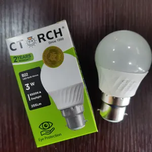 CTORCH Super Bright Indoor Design CTORCH Factory price 6W 9W 10W 15W 20W 30W 40W 50W B22 E27 High Quality LED Bulb for home use