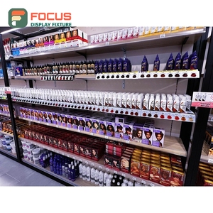 Présentoir mural de luxe pour perruques, étagère multi-niveaux, présentoir de magasin, présentoir de présentation - Product Image 4