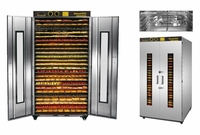Séchoir alimentaire industriel, 16 plateaux, qualité alimentaire, ml, machine de séchage de fruits
