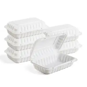 Vente en gros Conteneurs à 3 compartiments Boîtes Togo Récipient alimentaire en plastique PP To Go pour restaurant