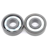 708C Cincin Keramik Si3n4 Penuh dengan Sangkar PTFE 8*22*7mm Bantalan Bola Keramik Hibrida Kontak Sudut 708