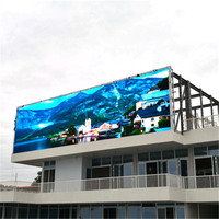 Meilleur prix pour panneau d'affichage publicitaire LED extérieur couleur pleine P6 P8 P10, écran/panneau LED