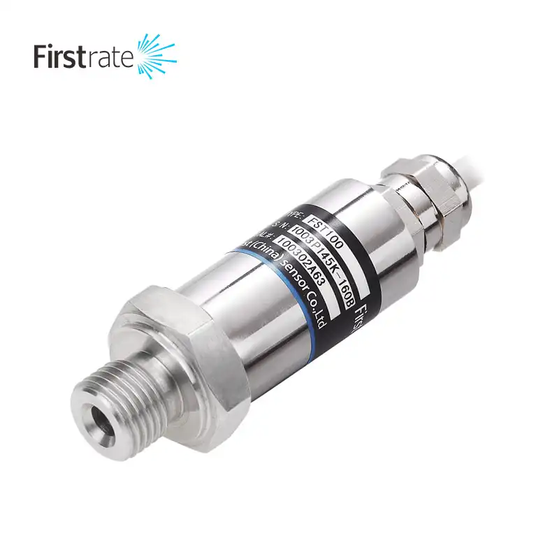 FST100-1003 Firstrate Sensor Tekanan Akurasi Tinggi, Minyak Hidrolik Gas Air 3.3V 3V 10bar