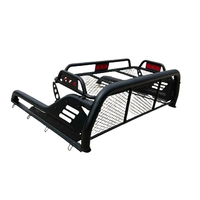 Arceau de sécurité sport noir en acier pour pick-up avec panier de chargement, accessoires universels pour pick-up, installation facile sans perçage, avec couvre-benne.