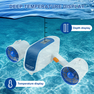 Scooter subacqueo impermeabile profondo 20m con regolazione a due velocità per immersioni in <span class=keywords><strong>mare</strong></span> e fotografia subacquea - Product Image 2
