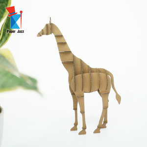 Tông con hươu cao cổ 3D đồ chơi câu đố động vật trẻ em trò chơi - Product Image 6