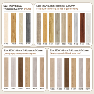 Dalles de sol SPC à clipser très vendues pour garage et salle de sport, revêtement de sol <span class=keywords><strong>vinyle</strong></span> intérieur étanche haute brillance, installation auto-<span class=keywords><strong>adhésive</strong></span> - Product Image 3