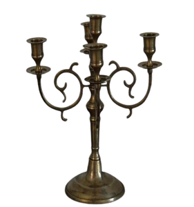 Highly Durable Metal <b>Tall</b> Tealight Candelabra Classic Design Candle Stick Holder Home Villa Supplier by India - Product Image 6