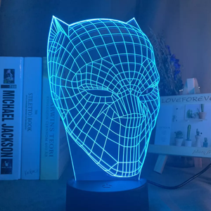 Nouveau Design <span class=keywords><strong>Marvel</strong></span> Figure Avengers LED <span class=keywords><strong>3D</strong></span> bureau lumière couleurs changeantes <span class=keywords><strong>veilleuse</strong></span> pour enfants anniversaires noël cadeau jouets - Product Image 3