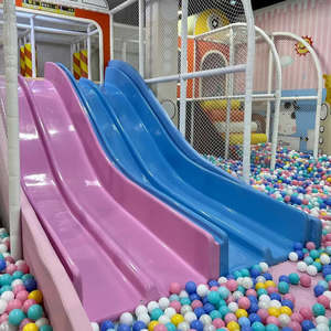 Équipement de terrain de jeu intérieur à thème personnalisé pour enfants Centre de jeu en plastique souple avec piscine à balles - Product Image 1