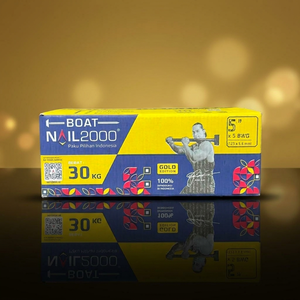 Heavy-Duty 4 Inch Building Nails – Diamond-Shaped Head, Rust-Protected Finish for Professional Use - Product Image 2