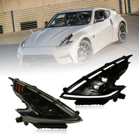 Ensemble de phares LED tuning pour Nissan 370Z Z34 2009-2021, feux de jour dynamiques, clignotants séquentiels, phare automatique