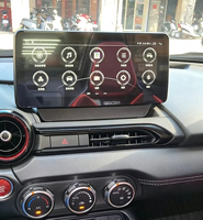 Estéreo de Carro Android de 10,25 Polegadas com Carplay, DSP, Navegação GPS, 8G de RAM, Rádio para Mazda MX-5, Reprodutor de DVD