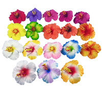 Couronne de fleurs artificielles en mousse EVA, grande taille, style hawaïen, pour fête tropicale, vente en gros usine