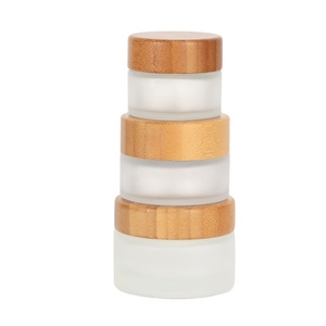Tarro de crema de ojos redondo con tapa de bambú, 2020 Ml, 250 reciclados, nuevo - Product Image 2