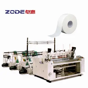 Rouleau de papier de soie rebobinage machine à refendre papier toilette rouleau jumbo faisant la machine serviette de cuisine faisant la machine
