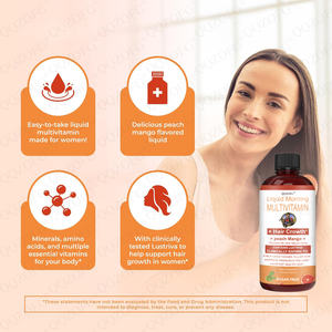 Líquido multivitamínico personalizado LDJ para el crecimiento del cabello soporte inmunológico adultos OEM Lustriva vitaminas C D E B complejo mujeres embarazadas - Product Image 4