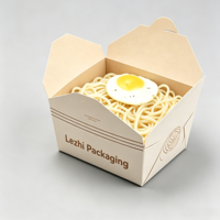 Boîtes d'emballage alimentaire personnalisées, boîte à emporter pour restaurant, boîte pliante en papier de qualité alimentaire
