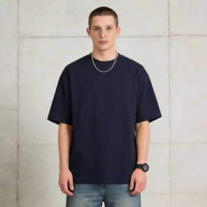T-shirt da <span class=keywords><strong>uomo</strong></span> di alta qualità 300GSM 100% cotone, <span class=keywords><strong>taglie</strong></span> forti, XXL, di marca, spedizione veloce - Product Image 3