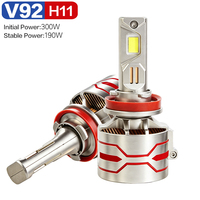 Ampoule LED Canbus H1 H7 H4 H11 9005 9006, phare LED CSP 8050 haute puissance 150W 15000LM