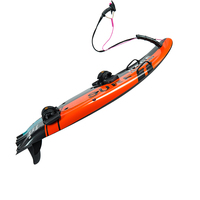 Planche de surf motorisée TAME BILLOW 110CC de qualité professionnelle en fibre de carbone, propulsée par un moteur à essence