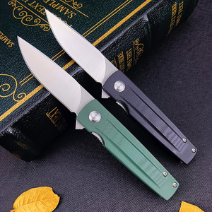 มีดพกพา EDC สำหรับกิจกรรมกลางแจ้ง G10 กันลื่น สำหรับตั้งแคมป์ เอาตัวรอด ช่วยเหลือ ใช้ในชีวิตประจำวัน พกพาสะดวก มีดพับ มีดหั่นผักและผลไม้ - Product Image 1