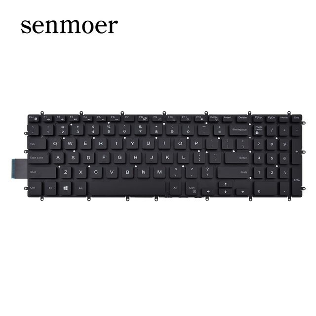 Laptop Keyboard for Dell 15-3580 15-3581 15-3582 15-3583 15-3584 15-3585 15-5565 15-5567 P66F 15-5570 P75F 15-5575 WITH BACKLIT