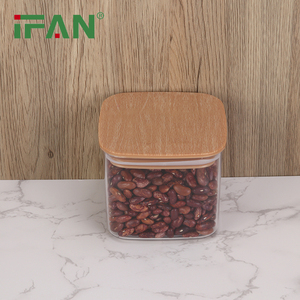 BPA Free Plastic Dry Food Acrylic Storage Box Kitchen Food Storage Container Fridge Storage Box