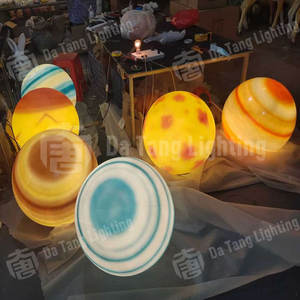 Lámpara Decorativa con Forma de Planeta para Jardín y Parque, Iluminación con Motivos Festivos, Impermeable IP65, para Decoración Exterior - Product Image 3