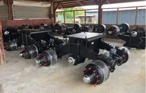 Heavy Truck 32ton Trailer Bogie Suspensions With German Axles Bogie Suspension For Sale