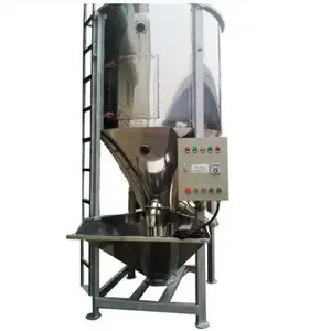 Vertical PP PE plastic high speed granule drying mixer mixing machine
