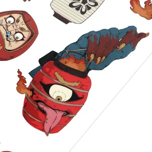 Vograce - Hojas de Pegatinas de Tatuajes Temporales con Diseño de Bandera Nacional, Resistentes al Agua, Envío Rápido, Personalizadas - Product Image 3