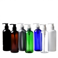 Bouteille cosmétique personnalisée en PET, bouteille de shampoing, flacon pompe pour lotion, contenant d'emballage pour gel douche, fabricant OEM