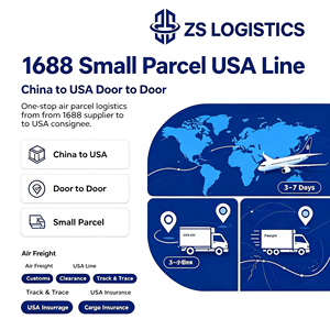Spediteur DDP Luft+Express FCL/LCL Tür-zu-Tür Weltweiter Versand Amazon FBA 1688 Konsolidierung Versicherung ZS Logistik - Product Image 1