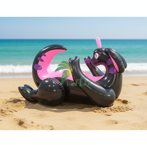 กูดร้าเป่าลมสีดำเงา, ของเล่นมังกรเป่าลมฮองยี่ - Product Image 1