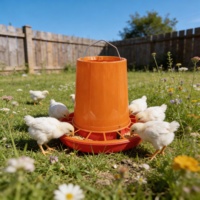 Nouveau kit de démarrage pour l'élevage de poulets en matériau PP écologique, comprenant un mangeoire suspendu et un abreuvoir pour poussins