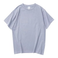 T-shirt Homme 2026 – Personnalisable avec Logo OEM, Coupe Ample, 100% Coton, Impression, T-shirts Blancs Simples pour Hommes, Vêtements d'Extérieur