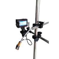 Mini Impresora de Inyección de Tinta Automática y Manual de 12.7mm, Impresora de Inyección de Tinta Térmica Portátil con Pantalla Táctil, Máquina de Codificación de Fechas de Caducidad y Logotipos