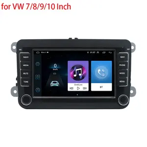 7/8/9 Inch Android Car Stereo Autoradio 2 DIN Car DVD Player GPS Navi BT + Camera Cho VW/GOLF 5/PASSAT/TOURAN/TIGUAN/POLO/Caddy