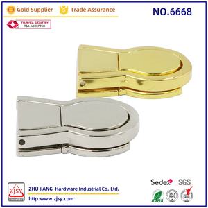 6668 להתאמה אישית מיני מתכת אבזם עץ מקרה אביזרי תכשיטי תיבת נעילת אבזם - Product Image 3