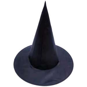 Para Harry Potter Wizard Props Halloween Black Magic Witch Hat Oxford Cloth Stage Performance Decoración colgante - Product Image 1