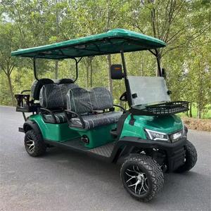 5KW <span class=keywords><strong>รถ</strong></span>กอล์ฟ6-Seater ไฟฟ้าออฟโรดกระจกหน้า<span class=keywords><strong>รถ</strong></span><span class=keywords><strong>พับ</strong></span>ได้สำหรับทัวร์สวนสนุกหรือรถทัวร์ไฟฟ้า - Product Image 6