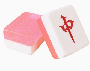 Juego de Fichas de Mahjong Rosas de Plástico para Sala de Juegos y Entretenimiento Familiar - Product Image 3