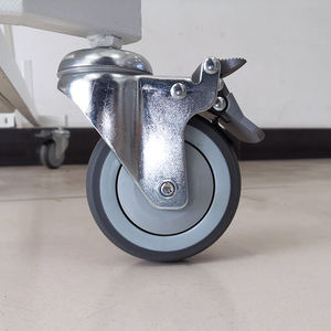 LIZE in acciaio inox Pet barella di trasporto per <span class=keywords><strong>cani</strong></span> <span class=keywords><strong>veterinario</strong></span> clinica strumento per animali domestici di trasporto - Product Image 6