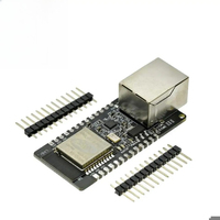 WT32-ETH01 Jaringan Port Serial Tertanam Kompatibel dengan BT Ethernet WIFI Gateway MCU ESP32 Modul Nirkabel WT32 ETH01