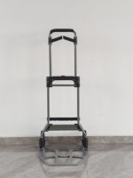 Carretilla de Mano Retráctil de Aleación de Aluminio con Botón