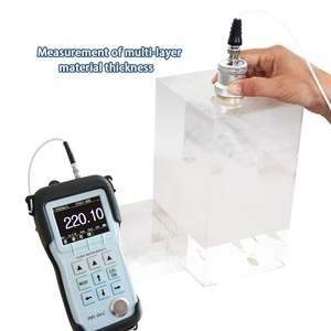 Fortschrittliches Ultraschall-Dickenmessgerät mit digitalem LCD-Display für präzise Messungen von Metall- und Kunststoffmaterialien - Product Image 2