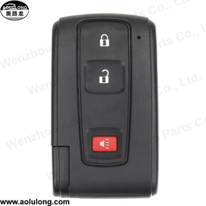 Hotsale 2/3 botones vehículo llaves reemplazo Shell caso Fob para Toyota - Product Image 3