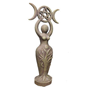 Statuette <span class=keywords><strong>de</strong></span> <span class=keywords><strong>la</strong></span> reine des neiges, Statue <span class=keywords><strong>de</strong></span> <span class=keywords><strong>déesse</strong></span> en spirale, nepanier, Triple <span class=keywords><strong>déesse</strong></span> <span class=keywords><strong>de</strong></span> <span class=keywords><strong>la</strong></span> lune, symbole Wicca, Figurine <span class=keywords><strong>de</strong></span> mouvement féminin - Product Image 5
